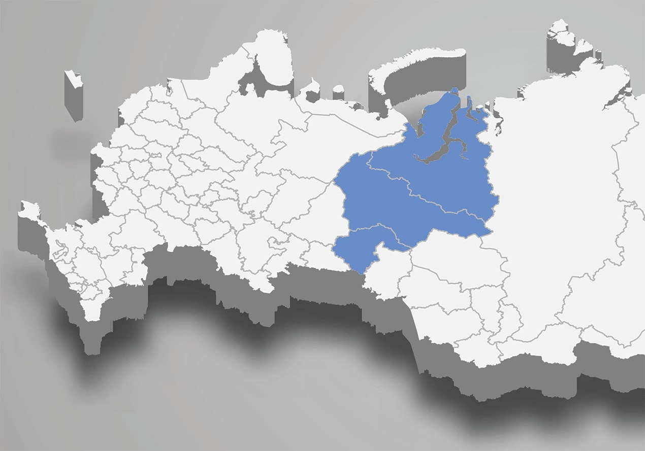 Карта регионов